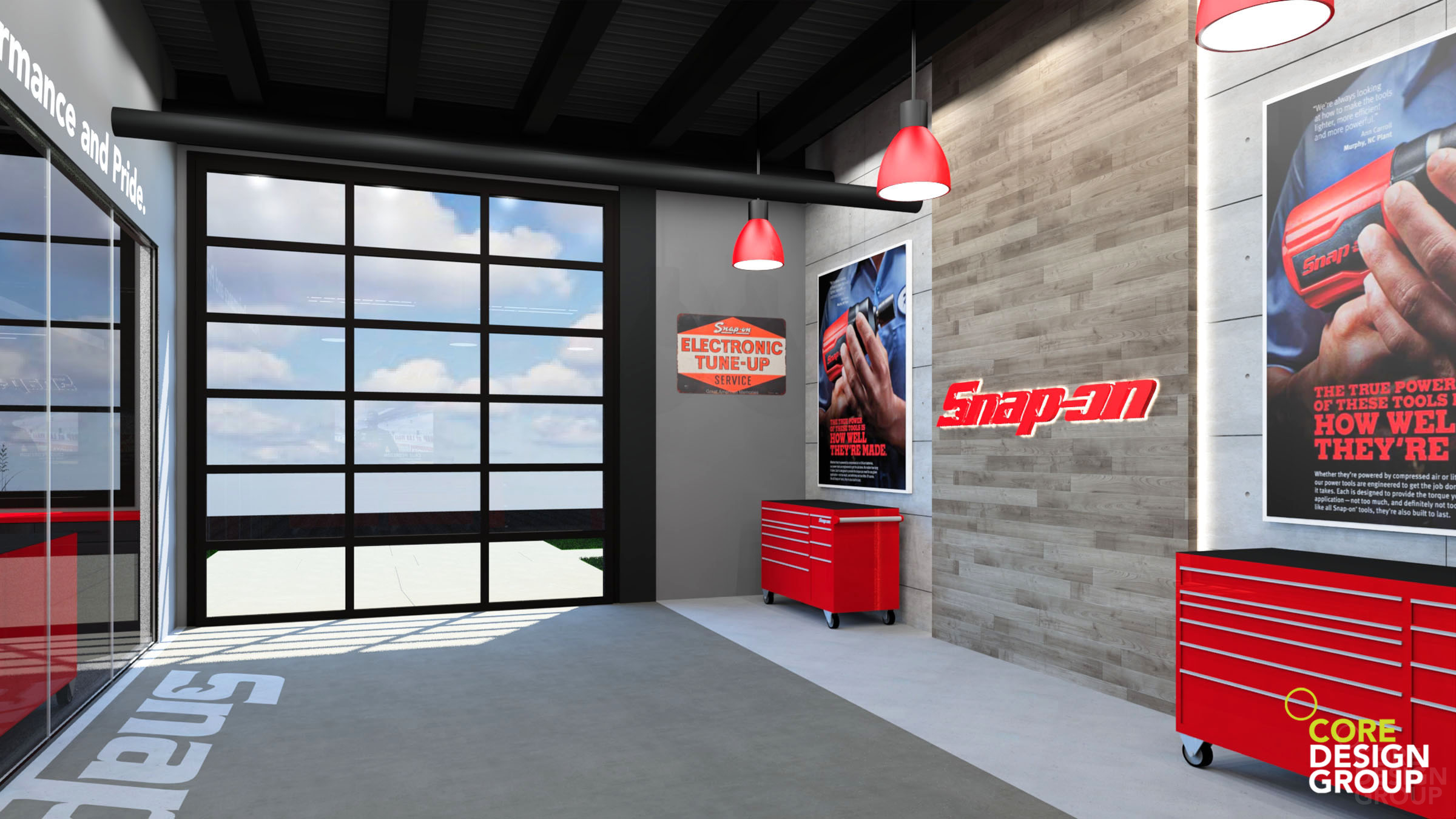 Snap-on Tools Room Wall Garage Decor Sticker Decal 25"X7" 